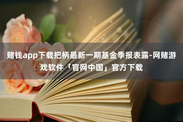 赌钱app下载把柄最新一期基金季报表露-网赌游戏软件「官网中国」官方下载